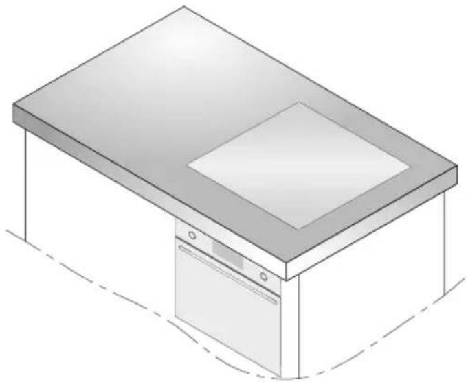 Cylinda IHI 6272 - Göra öppning i köksbänken - 3
