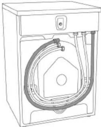 Cylinda PT7140P - Installeravattenutloppsslangen - 1