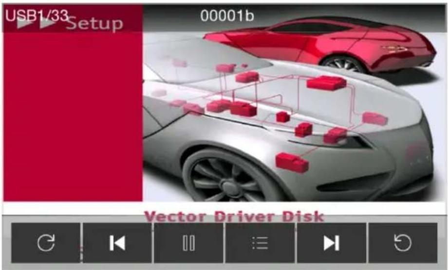 USB1/33 Setup 00001b Vector Driver Disk