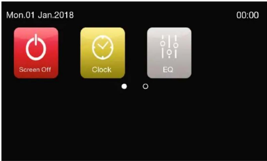Mon.01 Jan.2018 00:00 Screen Off Clock EQ