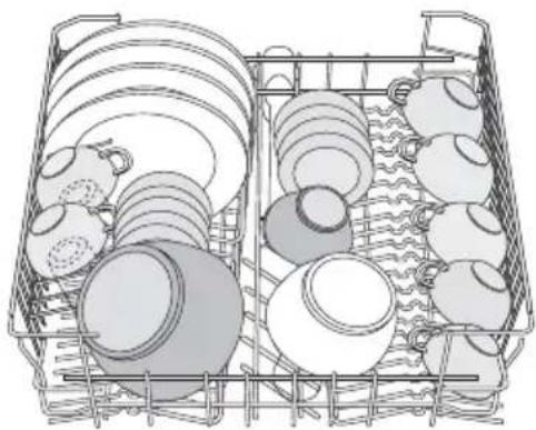 WESTINGHOUSE WDF902SA - Upper basket - 1