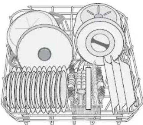 WESTINGHOUSE WDF902SA - Lower basket - 2