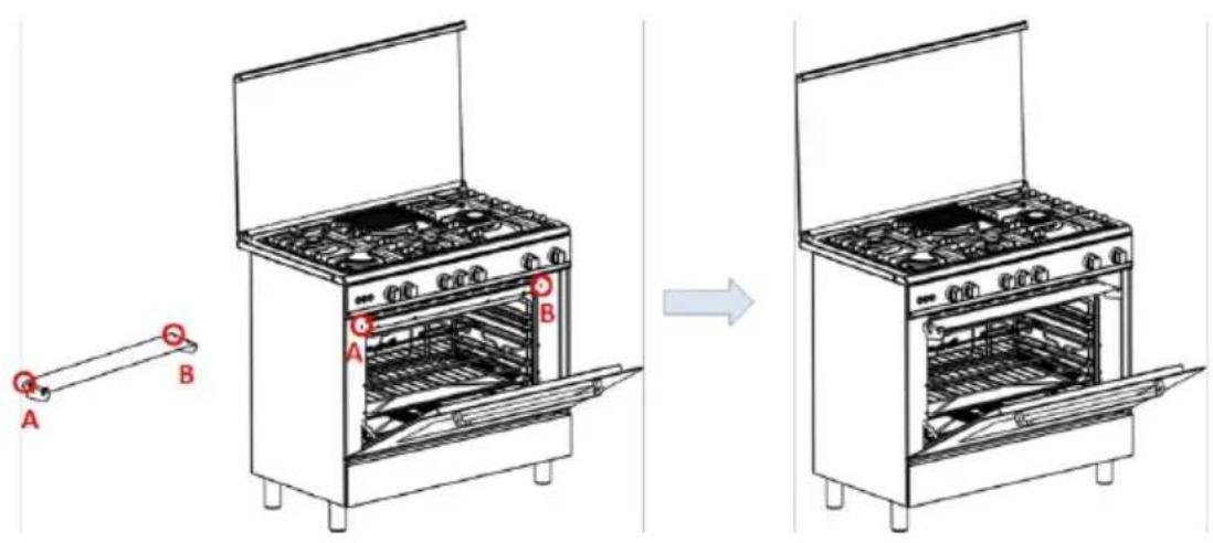 ELECTROLUX EKM9689X - 重要安全提示:使用燃气烧烤炉时,应使用旋钮保护板。 - 1