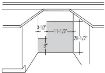 3-1/2" 11-1/2" 9" 28-1/2"