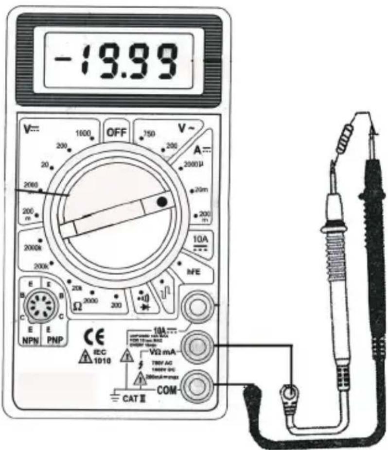 -19.99 V~ 1600 OFF 750 V~ 200 200 A~ 2000μ 20m 200 m 2000k 200k 10A NFE E E B Ω 200 200 C C E E NPN PNP CE IEC 1010 10A VΩ mA TBEV AC 1000mA COM CATⅡ