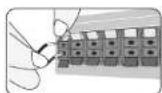 LG MDD264 - Attaching the speakers to the unit - 1