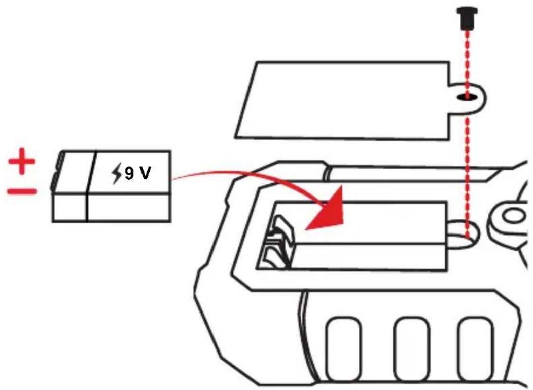 + 9 V