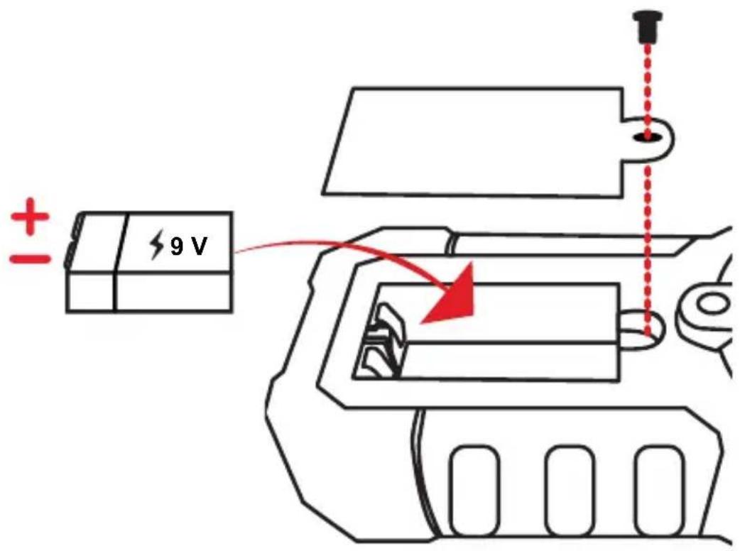 + 9 V
