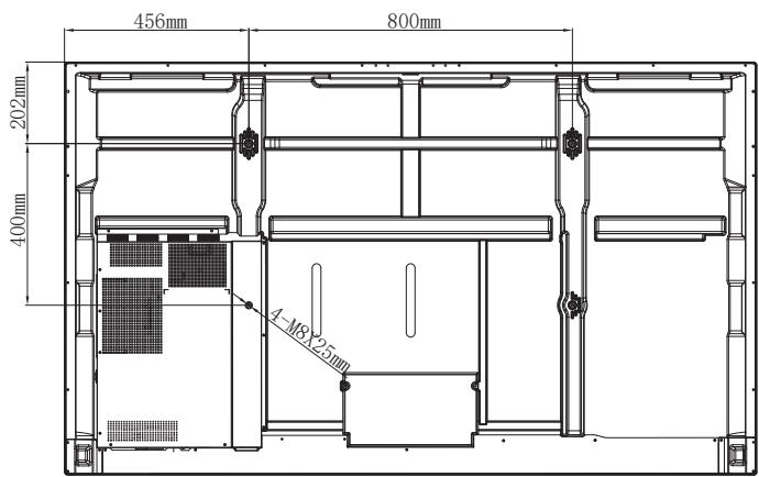 OPTOMA 1751RK - Installation par montage mural - 4