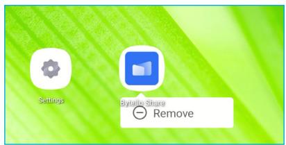 OPTOMA 1751RK - Créer un raccourci vers une application - 2