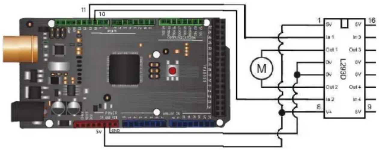 Steren ARD-030 - Control de un motor: velocidad variable y sentido de giro variable - 1