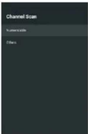 Channel Scan Numericable Others