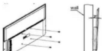 Allview 58ePlay6000-U - Stand pentru fixarea pe perete - 2