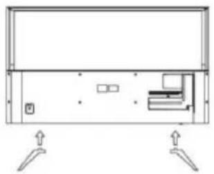 Allview 58ePlay6000-U - Positioning the TV - 1