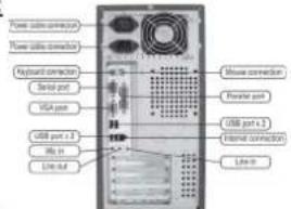 ECS A960M-MV - Passo 8. Conectar dispositivos ao gabinete: - 1
