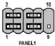 ECS RS480-M - Front Panel Connector - 1