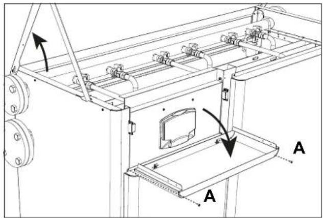 FERROLI Mach - Acceso a la regleta eléctrica - 1