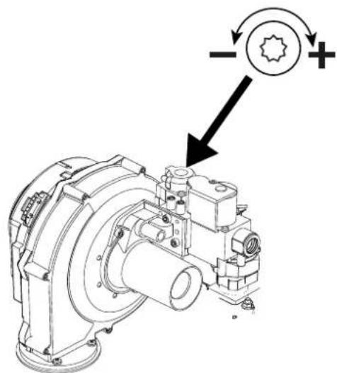 FERROLI Mach - Regolazione della CO₂ alla minima portata termica - 1