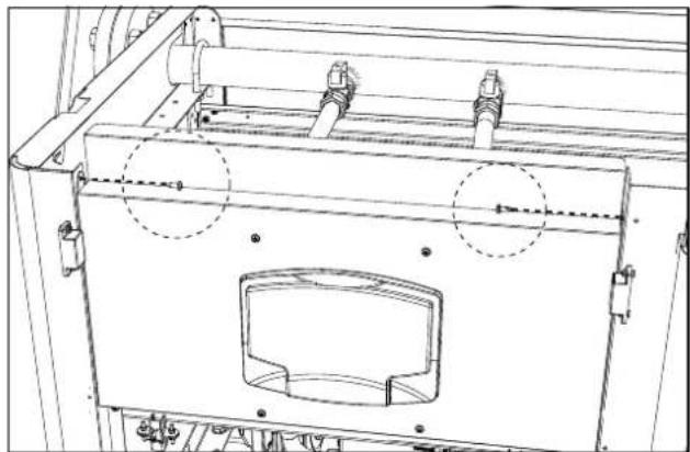 FERROLI Mach - Accessing the electrical terminal block - 2