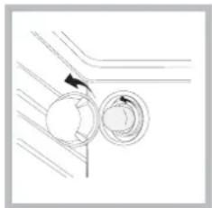 INDESIT KN1G21(W)/UA - ! This procedure must be performed by a qualified technician who has been authorised by the manufacturer. - 1