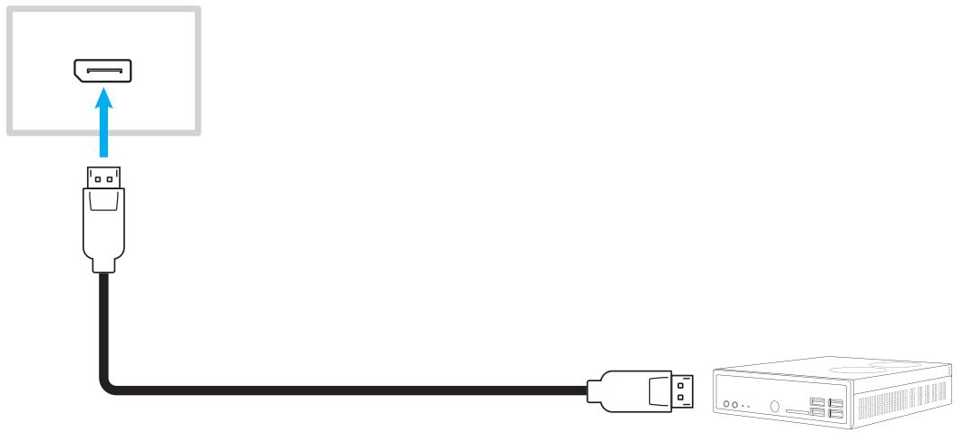 OPTOMA 1861RK - Connexion DisplayPort - 1