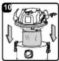 Vacmaster MVOA407S - GENERAL ASSEMBLY INSTRUCTIONS - 11