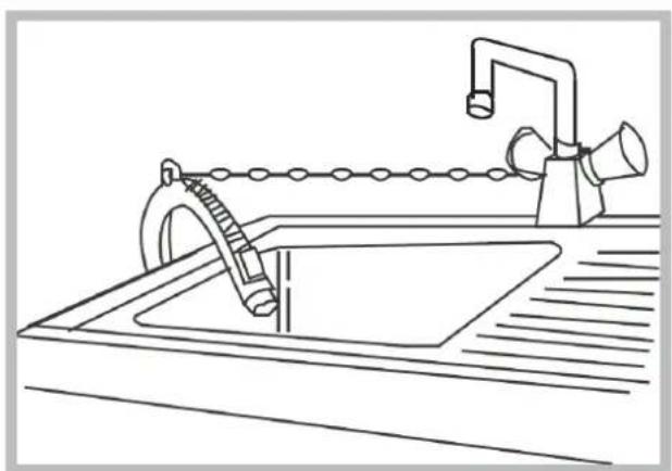 Seiki SC-7350AU9FLCO - CONNECTING THE DRAIN HOSE - 3