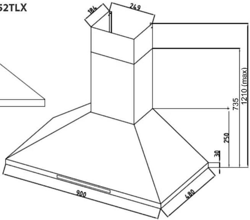 S2TLX 184 249 735 1210 (max) 250 30 900 480