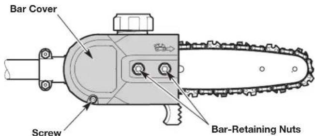 Bar Cover Screw Bar-Retaining Nuts