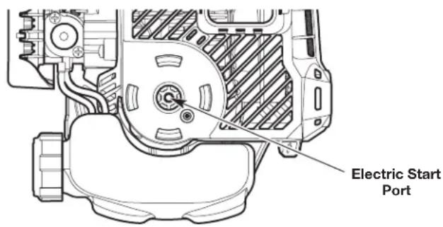 Electric Start Port