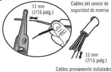 Craftsman CMXEOCG231 - INSTALE LA CADENA O EL CABLE - 4