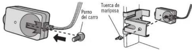 Perno del carro Tuerca de mariposa