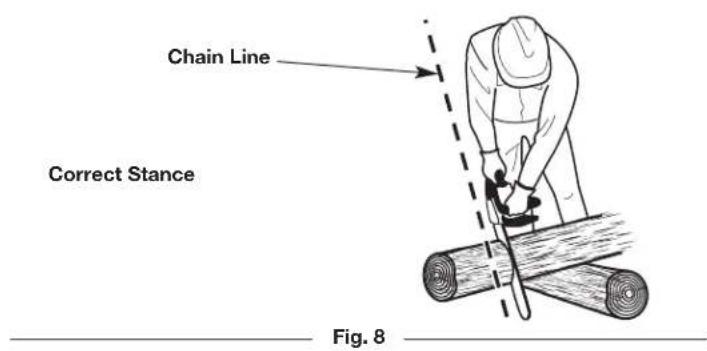 Chain Line Correct Stance Fig. 8