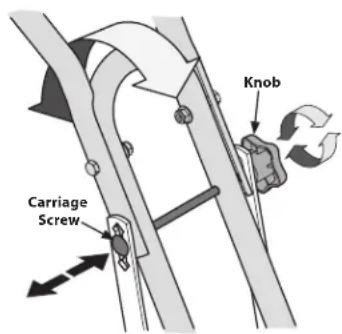 Knob Carriage Screw