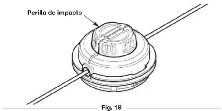 Perilla de impacto Fig. 18