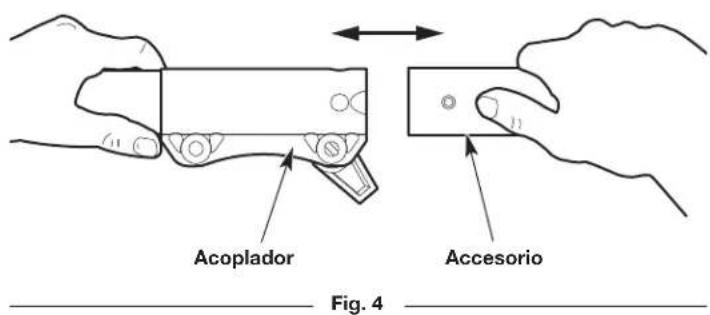 Acoplador Accesorio Fig. 4