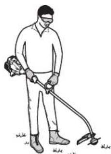 Craftsman CMXGTAMDZ20C - HOLDING THE UNIT - 3