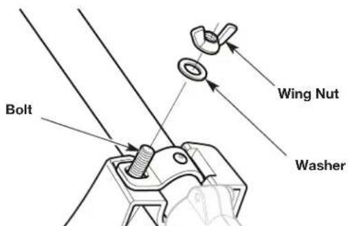 Bolt Wing Nut Washer