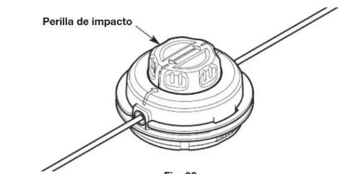Perilla de impacto Fig. 20