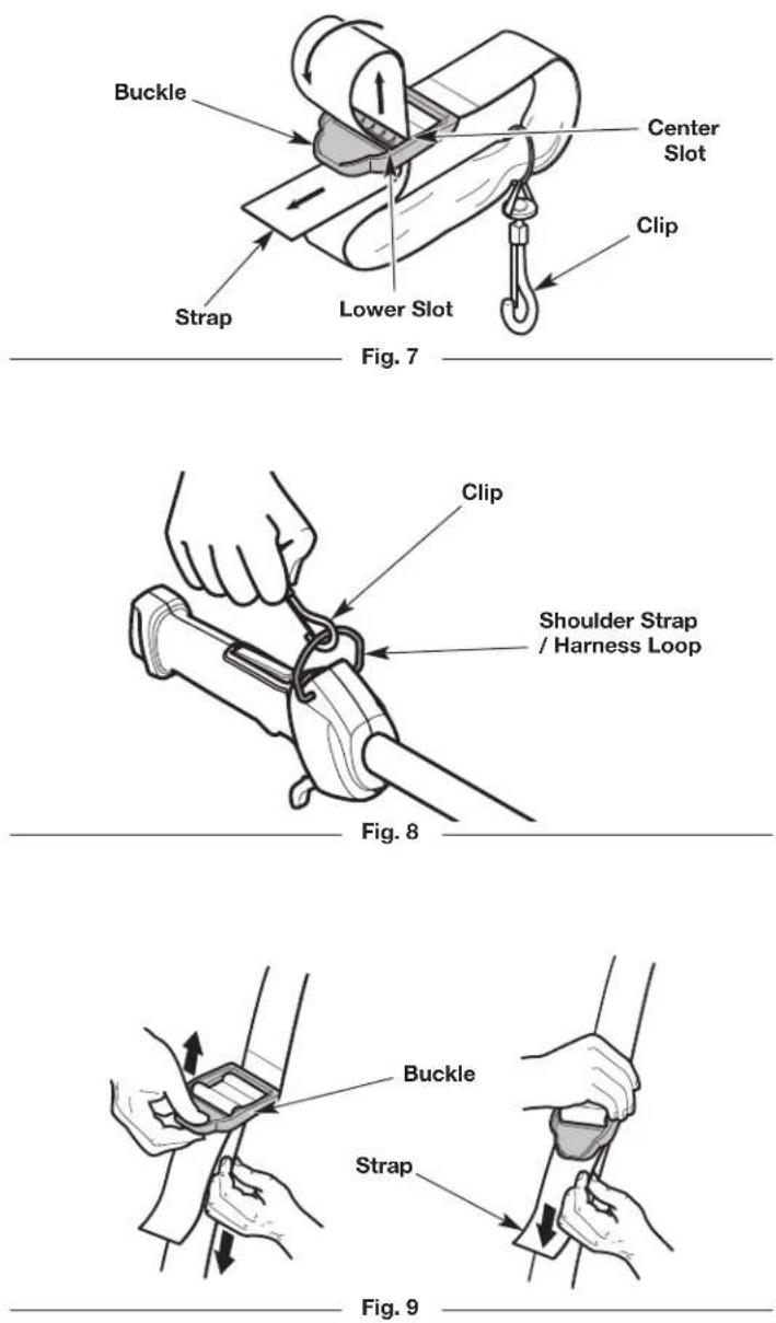 Craftsman CMXGTAMDAXSC - INSTALLING THE SHOULDER STRAP (OPTIONAL) - 1