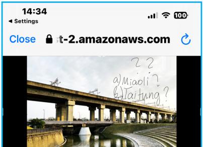 14:34 Settings Close t-2.amazonaws.com ? dMiaoli? EJaitung?