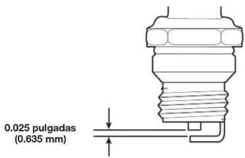 0.025 pulgadas (0.635 mm)