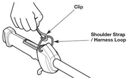 Clip Shoulder Strap / Harness Loop