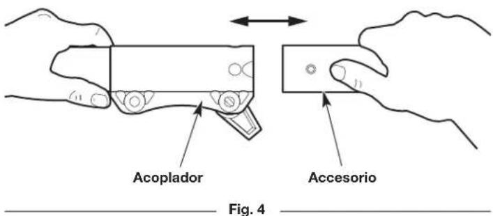 Acoplador Accesorio Fig. 4