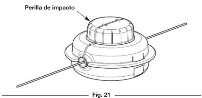 Perilla de impacto Fig. 21
