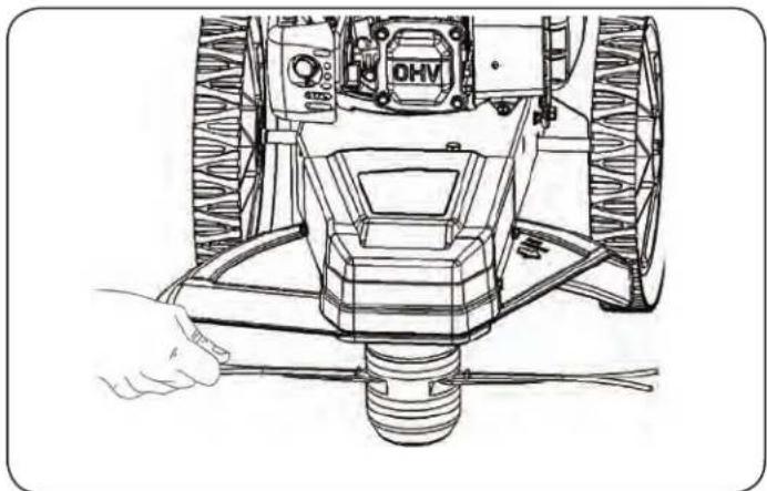 Craftsman CMXGCAQ108493 - Installing the trimming line - 2