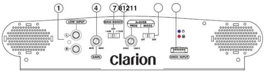 CLARION APX2120 - Installation - 4