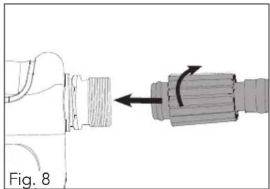 Full Boar 3200PSI 7HP - Attaching high pressure hose (10) - 1