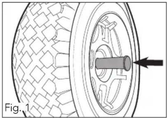Full Boar 3200PSI 7HP - Wheels & axle - 1