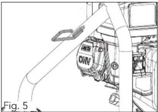 Full Boar 3200PSI 7HP - Spray gun holder - 2